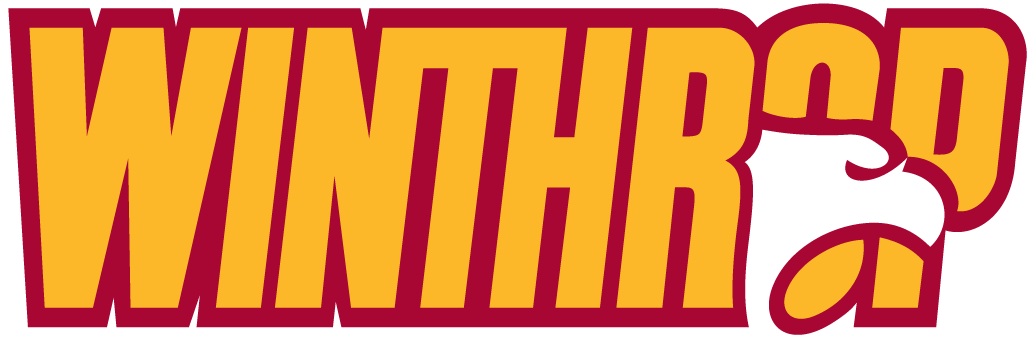 Winthrop Eagles 1995-Pres Wordmark Logo 04 iron on paper